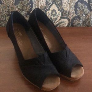 Toms Wedge Open Toe Shoes - image 1